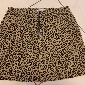 tik Tok non stretch denim skirt